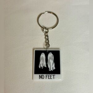 Handmade Beetlejuice Keychain